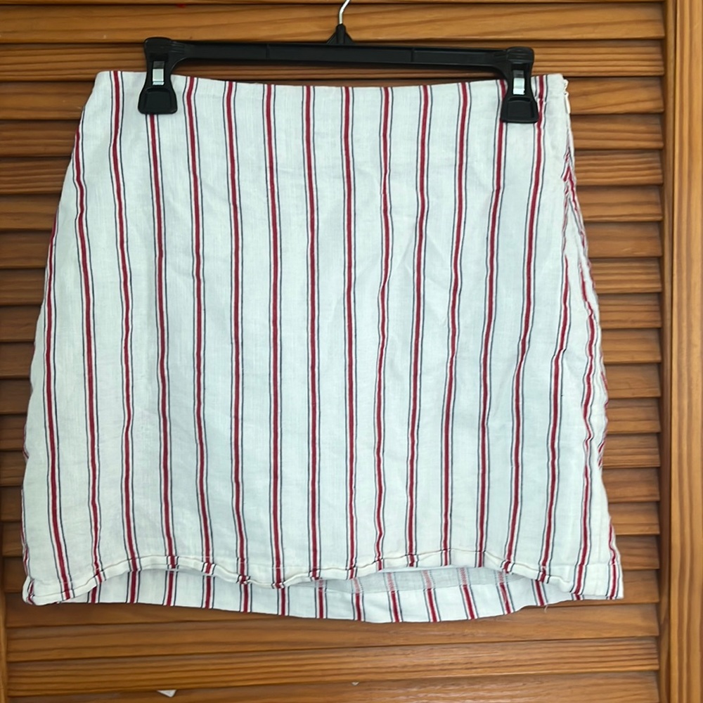 Forever 21 Striped Mini Skirt